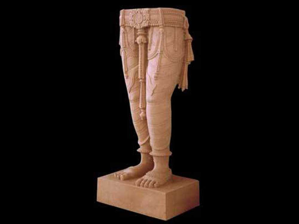 contemporary stone pillar : Marble contemporary pillar