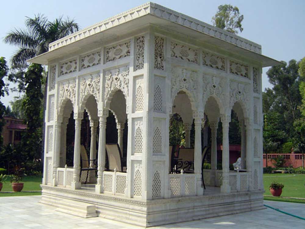 Marble Carved Gazebo | Sandstone Gazebo and Marble Garden Gazebo