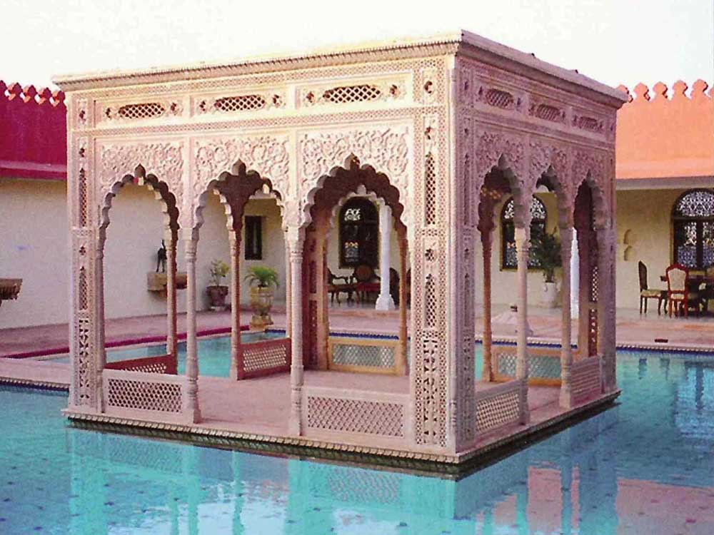 Marble and Stone Indian Baradari | Marble baradari | sandstone baradari
