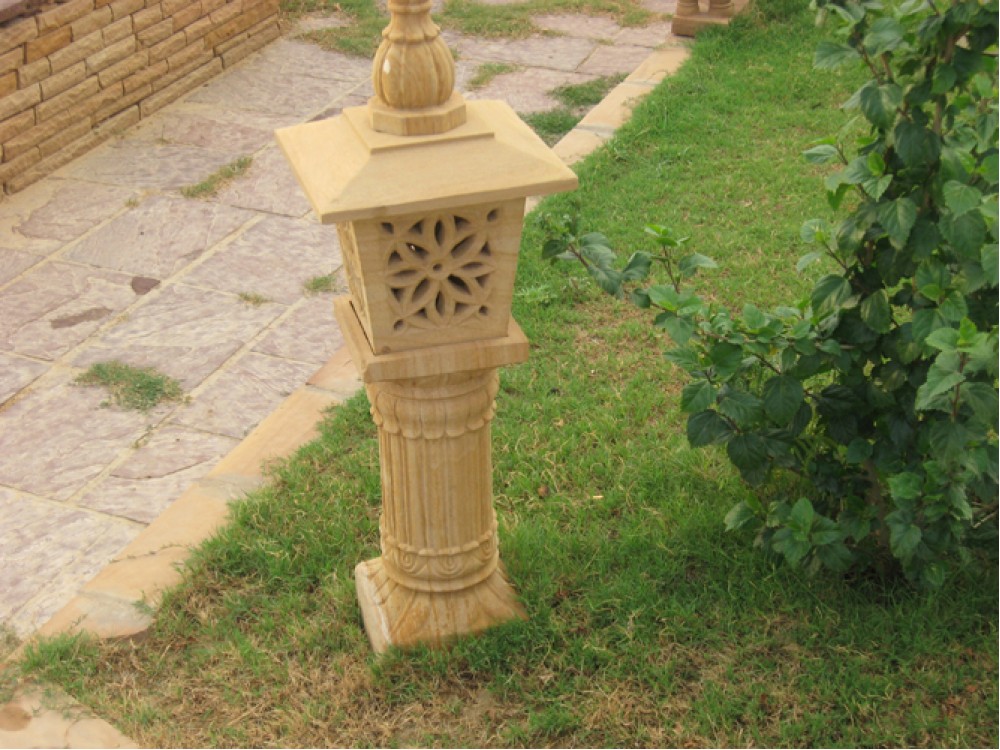 Natural Stone Contemporary Lamp | India Contemporary Lamp Manufacturer | Contemporary Stone Lamp India 